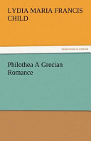 Cover of Philothea A Grecian Romance