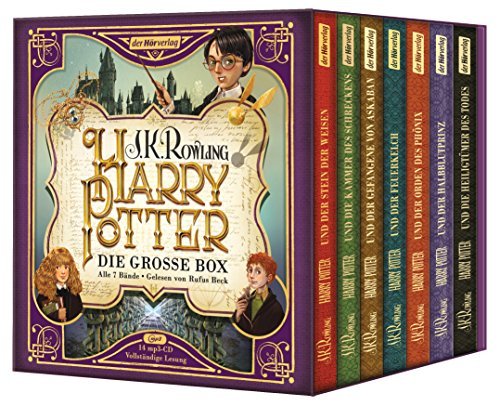 Cover of Harry Potter. Die große Box zum Jubiläum. Alle 7 Bände.: Gelesen von Rufus Beck