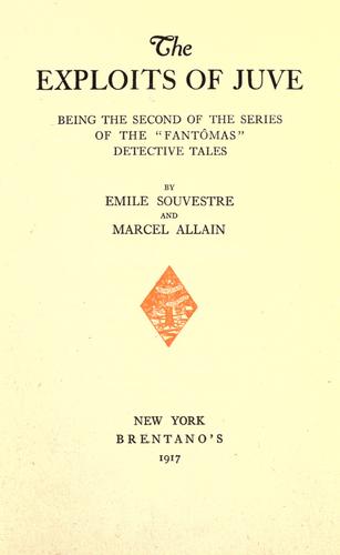 Cover of The exploits of Juve