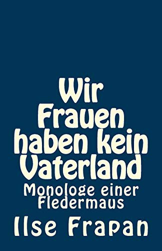 Cover of Wir Frauen haben kein Vaterland