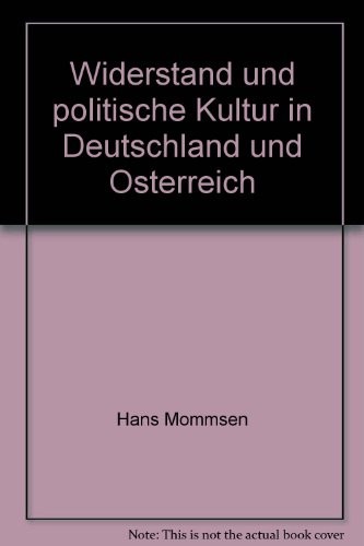 Cover of Widerstand und politische Kultur in Deutschland und Österreich