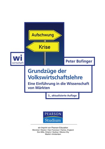 Cover of Grundzüge der Volkswirtschaftslehre