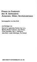 Cover of Frauen im Frankreich des 18. Jahrhunderts