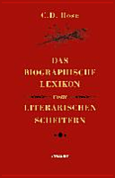 Cover of Das biographische Lexikon vom literarischen Scheitern