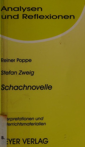 Cover of Stefan Zweig, Schachnovelle