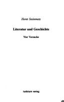 Cover of Literatur und Geschichte