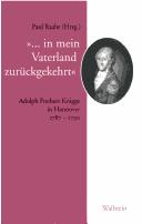 Cover of In mein Vaterland zur uckgekehrt: Adolph Freiherr Knigge in Hannover 1787 - 1790