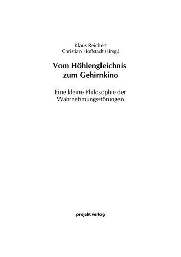 Cover of Vom Höhlengleichnis zum Gehirnkino