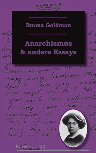 Cover of Anarchismus und andere Essays