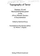 Cover of Topography of terror