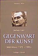 Cover of Gegenwart der Kunst