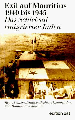 Cover of Exil auf Mauritius, 1940 bis 1945