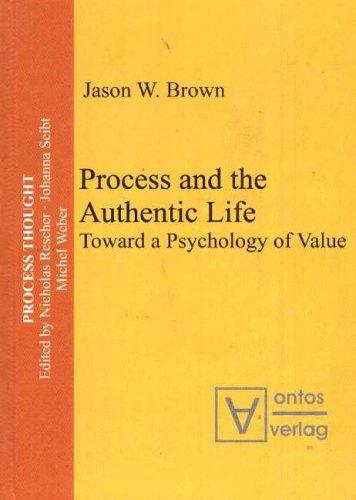 Cover of Process and the Authentic Life