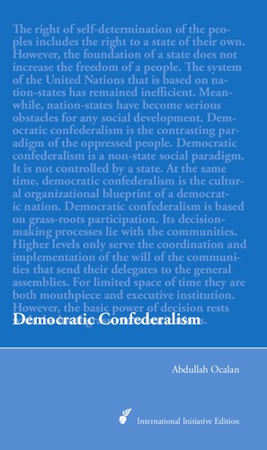 Cover of Democratic Confederalism