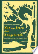 Cover of Aus dem Leben eines Taugenichts
