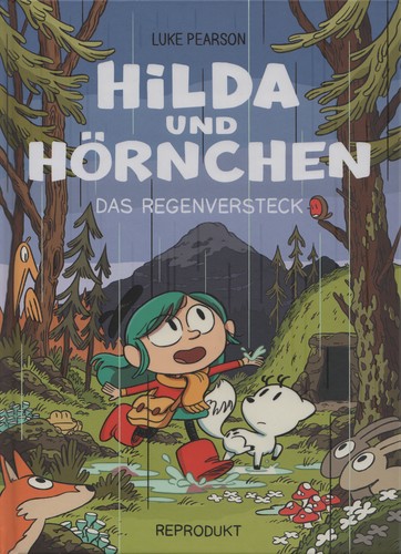 Cover of Hilda and Twig Hide from the Rain