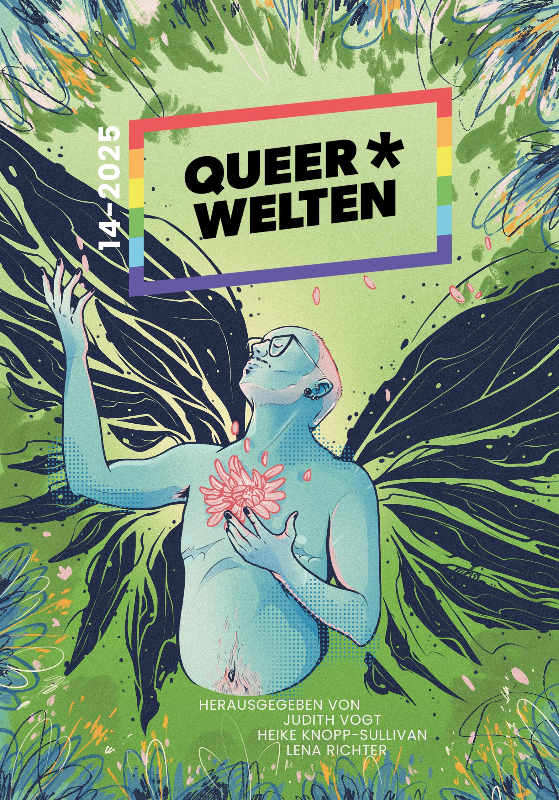Cover of Queer*Welten 14-2025 - Das queerfeministische Phantastikmagazin