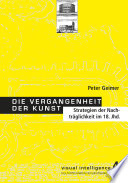 Cover of Die Vergangenheit der Kunst