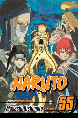 Cover of Naruto, Vol. 55: The Great War Begins