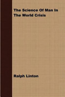 Cover of The Science of Man in the World Crisis