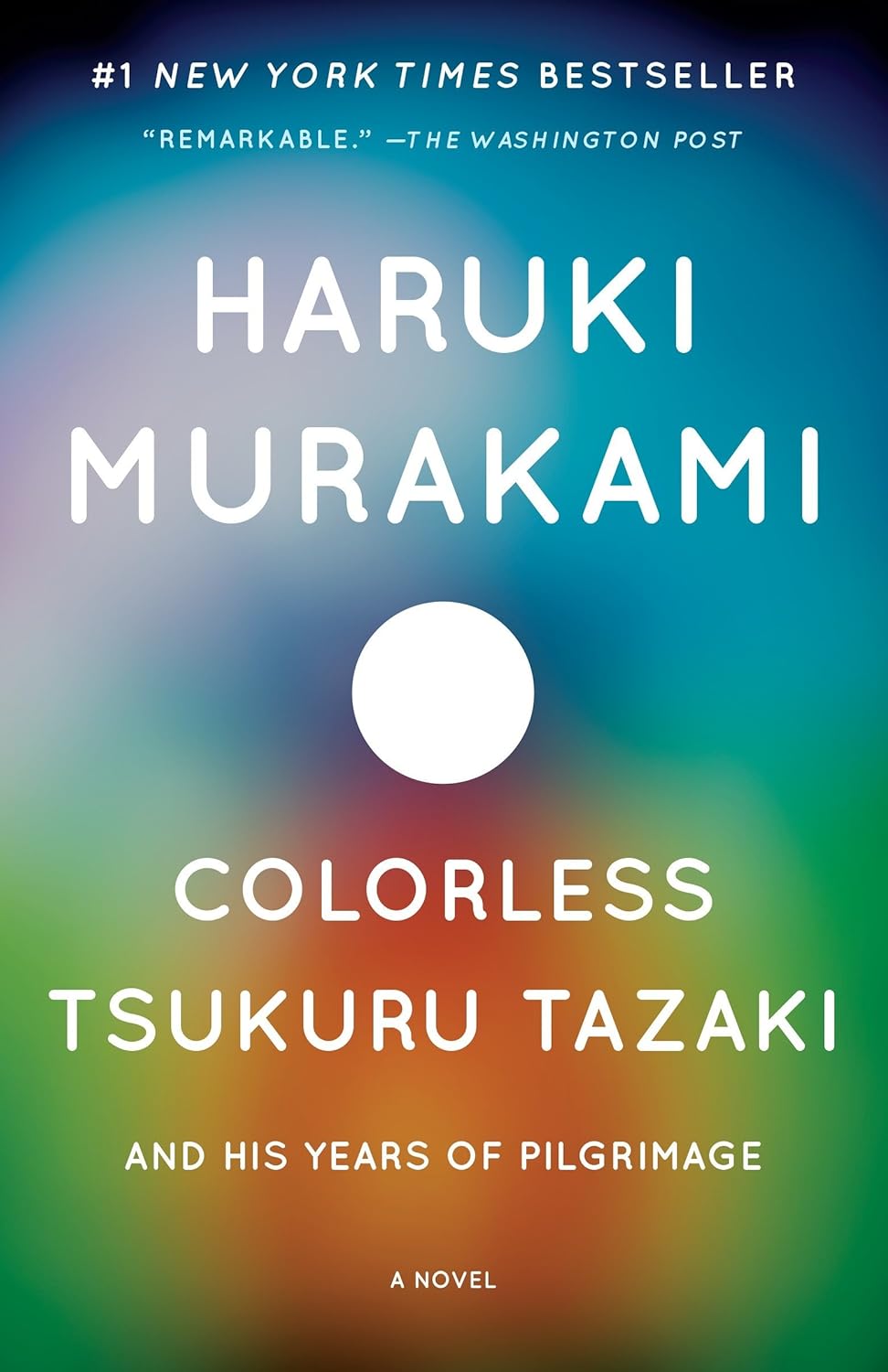 Cover of Colorless Tsukuru Tazaki and His Years of Pilgrimage