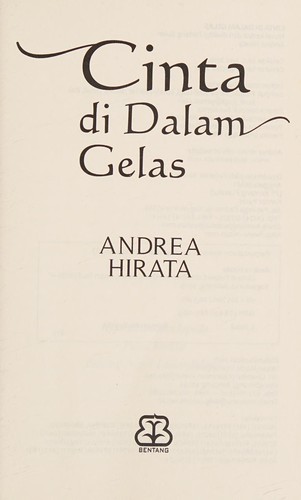 Cover of Cinta di dalam gelas