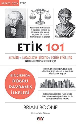 Cover of Etik 101. Translated by Selin Aktuyun.