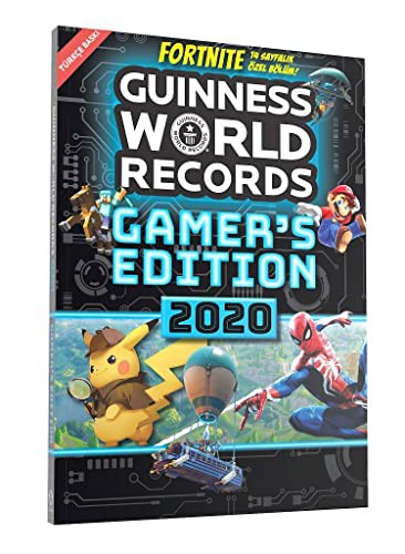 Cover of Guinness Gamers's Word Records 2020; Oyun Rekorlar Kitabi 2020