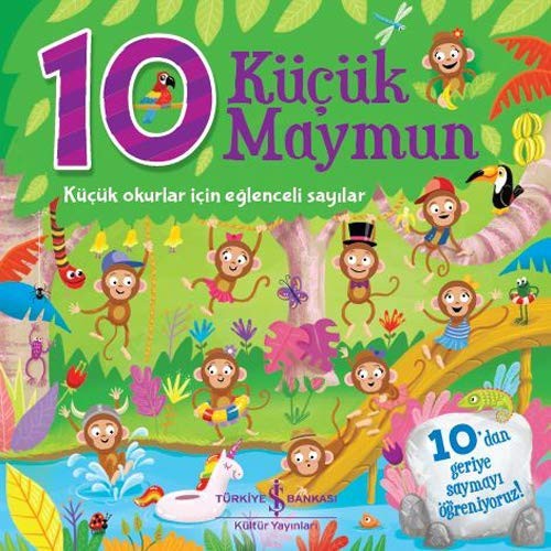 Cover of 10 Küçük Maymun