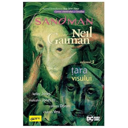 Cover of Sandman #3. Țara Visului