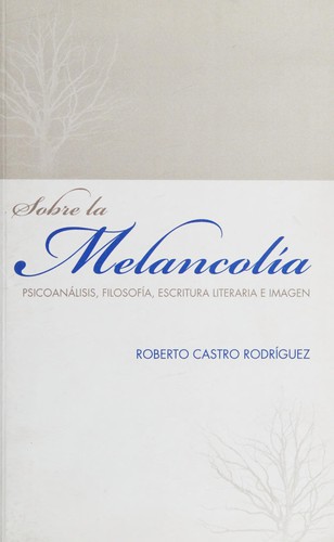 Cover of Sobre la melancolía