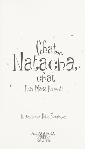 Cover of Chat, Natacha, chat