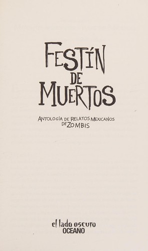 Cover of Festín de muertos