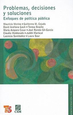 Cover of Problemas Decisiones y Soluciones
Seccion de Obras de Administracion Publica