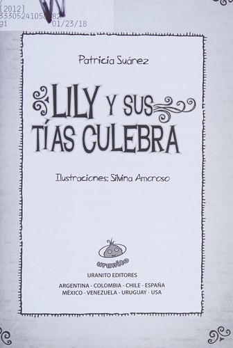 Cover of Lily y sus tías culebra