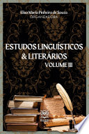 Cover of ESTUDOS LINGUÍSTICOS E LITERÁRIOS – Volume III