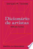 Cover of Dicionário de artistas