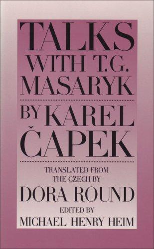 Cover of Talks with T. G. Masaryk