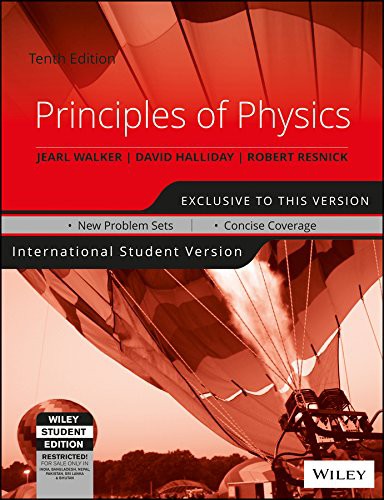 Cover of Principles of Physics, 10th Ed