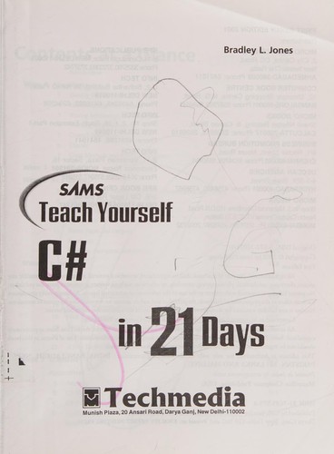 Cover of SAMS teach yourself C Sharp in 21 days
