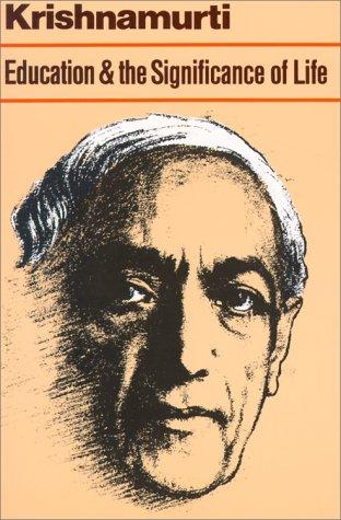 Cover of Education and the Significance of Life