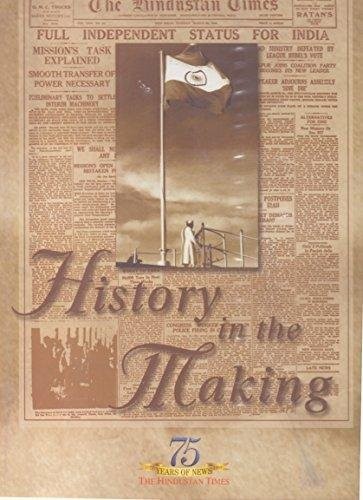 Cover of History in the making