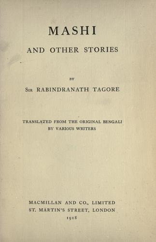 Cover of Selected Short Stories