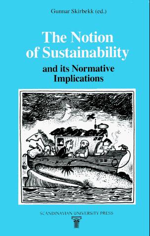 Cover of The Notion of Sustainability