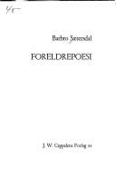Cover of Foreldrepoesi
