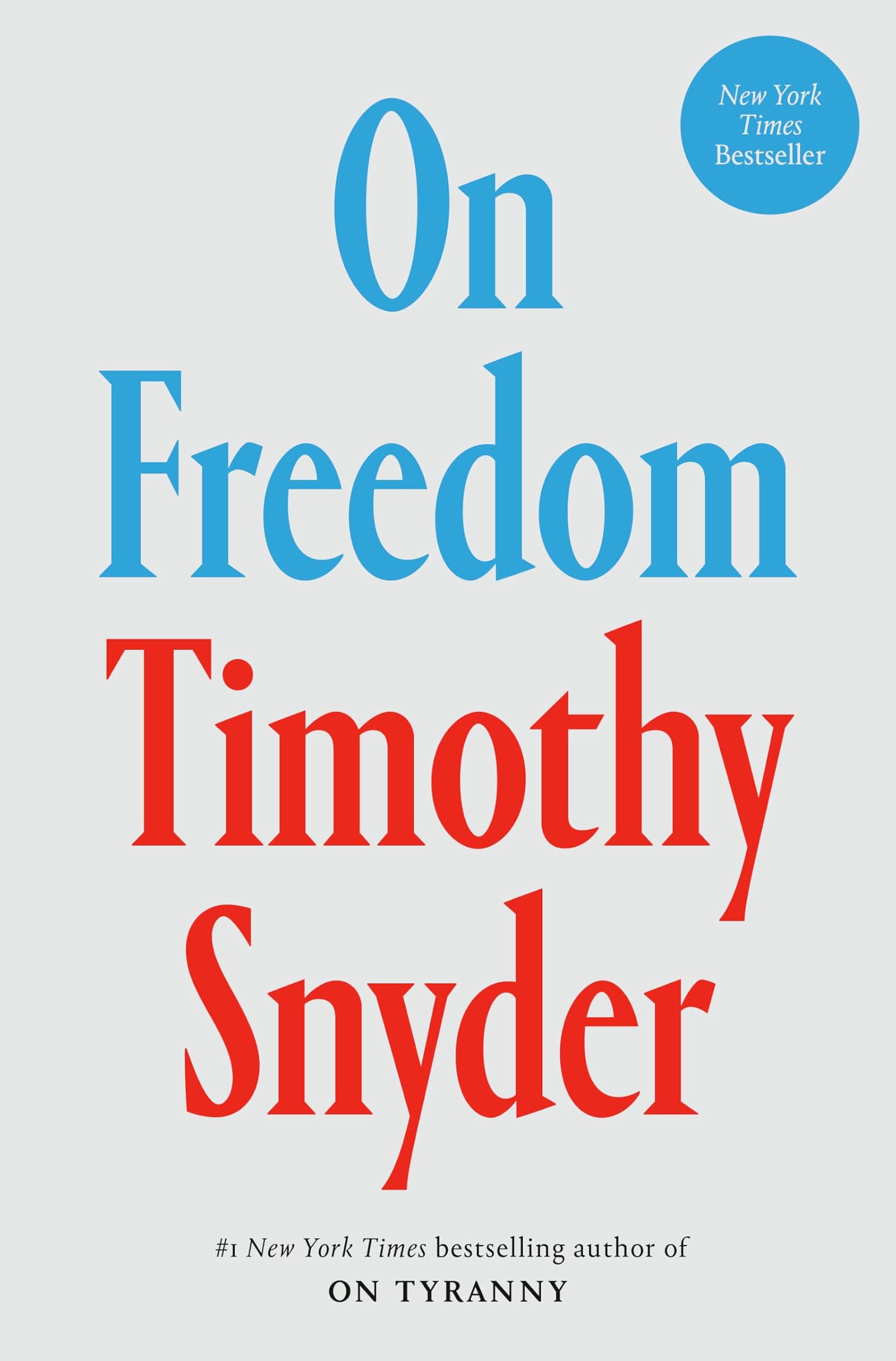 Cover of On Freedom
