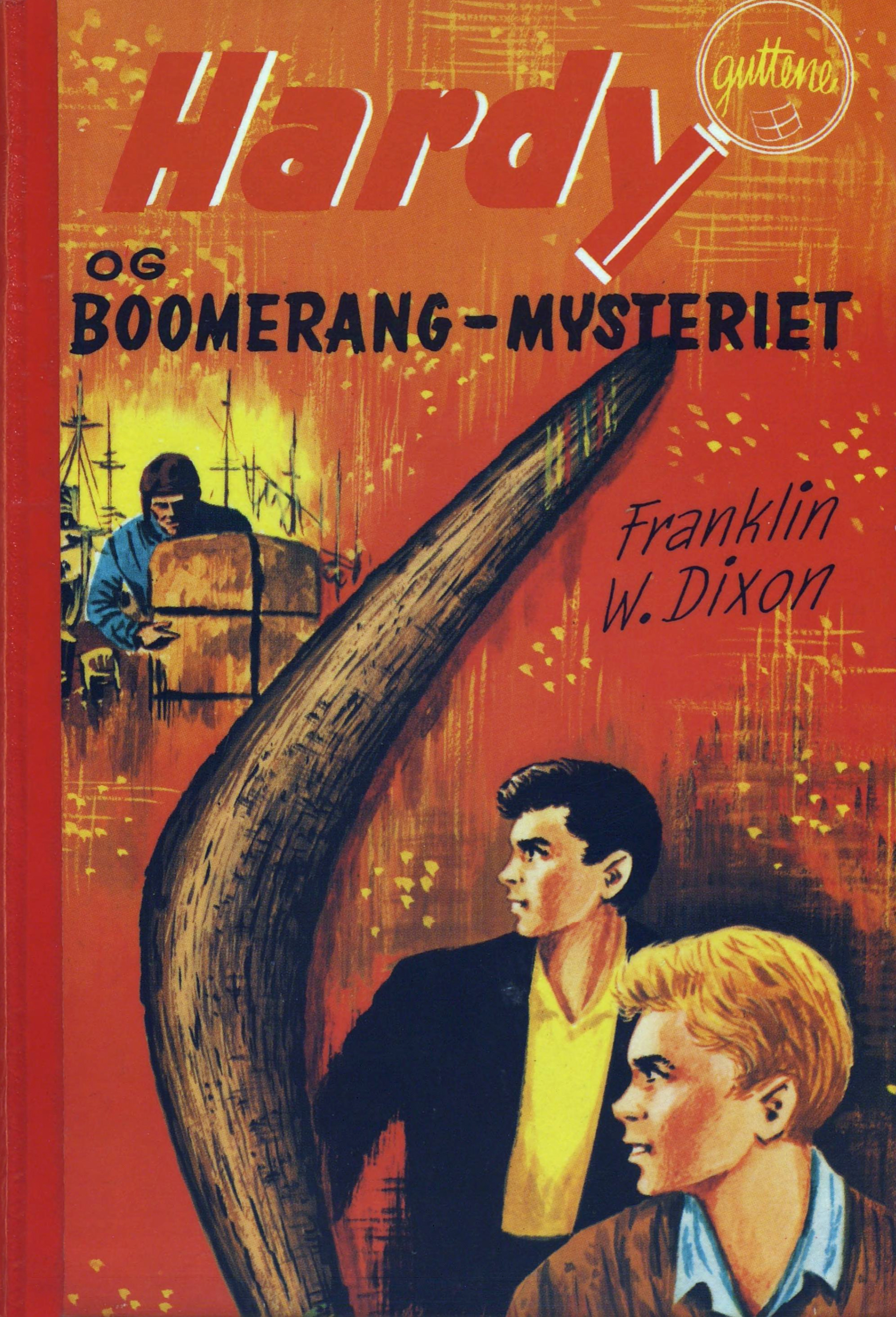Cover of Hardy-guttene og boomerang-mysteriet