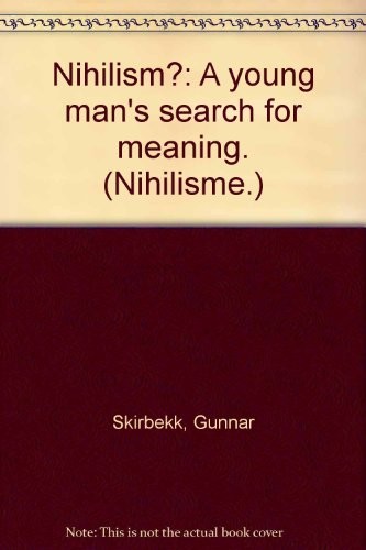 Cover of Nihilism?