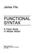 Cover of Functional syntax