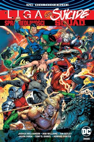Cover of Liga Sprawiedliwości kontra Suicide Squad